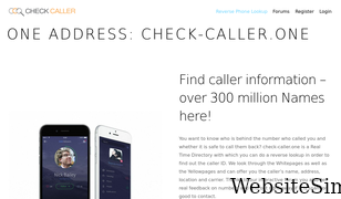 check-caller.one Screenshot