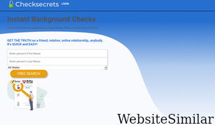 checksecrets.com Screenshot