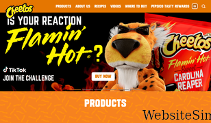cheetos.com Screenshot