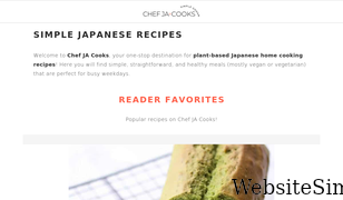 chefjacooks.com Screenshot