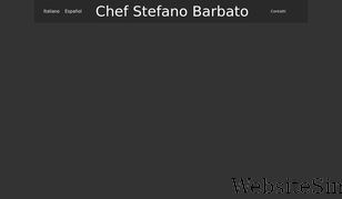 chefstefanobarbato.com Screenshot