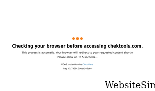 chektools.com Screenshot