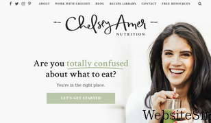 chelseyamernutrition.com Screenshot