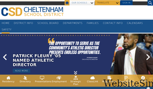 cheltenham.org Screenshot