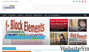 chemistryabc.com Screenshot