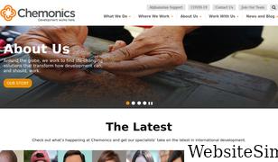 chemonics.com Screenshot