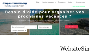 cheques-vacances.org Screenshot