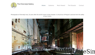 chernobylgallery.com Screenshot