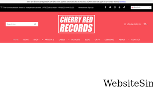 cherryred.co.uk Screenshot
