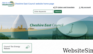 cheshireeast.gov.uk Screenshot