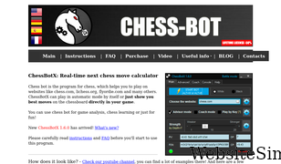 chess-bot.com Screenshot