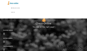 chess-online.com Screenshot