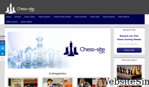 chess-site.com Screenshot