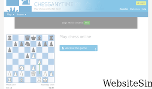 chessanytime.com Screenshot