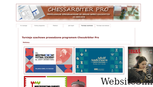chessarbiter.com Screenshot