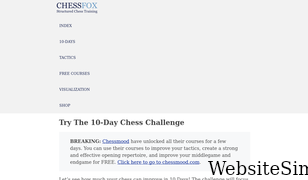 chessfox.com Screenshot