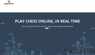 chesshotel.com Screenshot