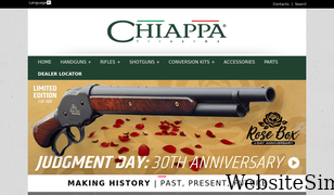 chiappafirearms.com Screenshot