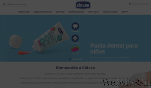 chicco.com.mx Screenshot