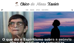 chicodeminasxavier.com.br Screenshot