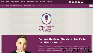 chiefofdesign.com.br Screenshot
