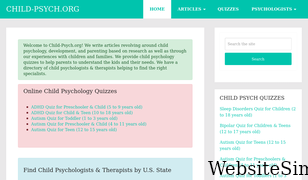 child-psych.org Screenshot