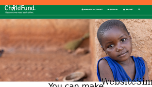 childfund.org Screenshot
