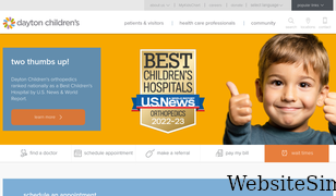 childrensdayton.org Screenshot