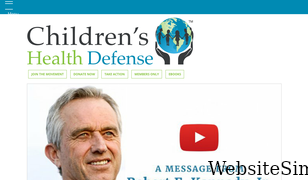 childrenshealthdefense.org Screenshot