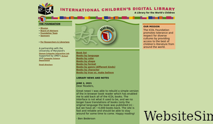 childrenslibrary.org Screenshot