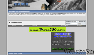 chinariders.net Screenshot