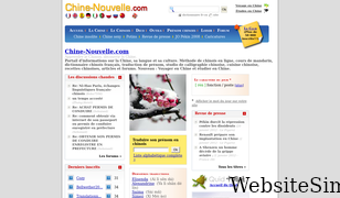 chine-nouvelle.com Screenshot