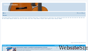chitarraclassicadelcamp.com Screenshot