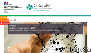 chlorofil.fr Screenshot