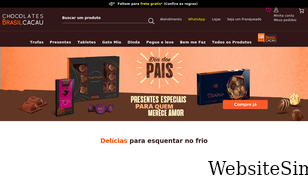 chocolatesbrasilcacau.com.br Screenshot