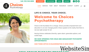 choicespsychotherapy.net Screenshot