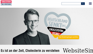 cholesterin-neu-verstehen.de Screenshot