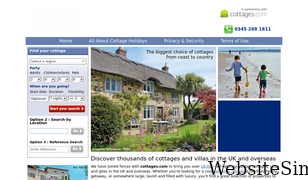 chooseacottage.co.uk Screenshot