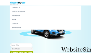 choosemycar.com Screenshot