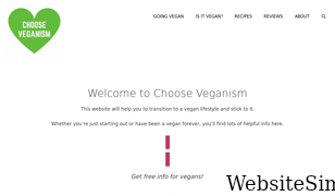 chooseveganism.org Screenshot