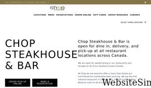chop.ca Screenshot