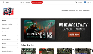 choptones.com Screenshot