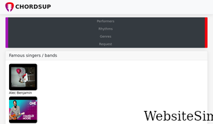 chordsup.com Screenshot