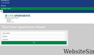 chr-apartments.com Screenshot