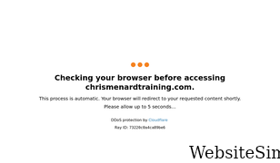chrismenardtraining.com Screenshot