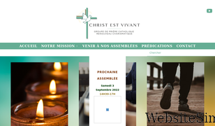 christestvivant.fr Screenshot