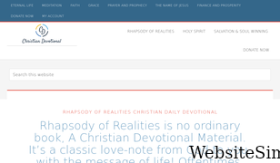 christiandevotional.com.ng Screenshot