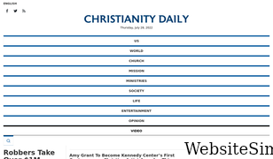 christianitydaily.com Screenshot