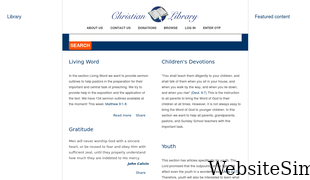 christianstudylibrary.org Screenshot