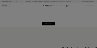 christofle.com Screenshot